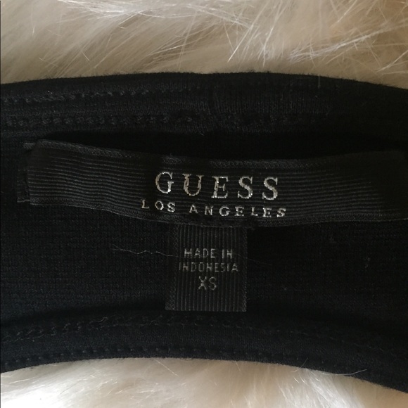 Guess Leather Lined Blouse - Picture 9 of 9